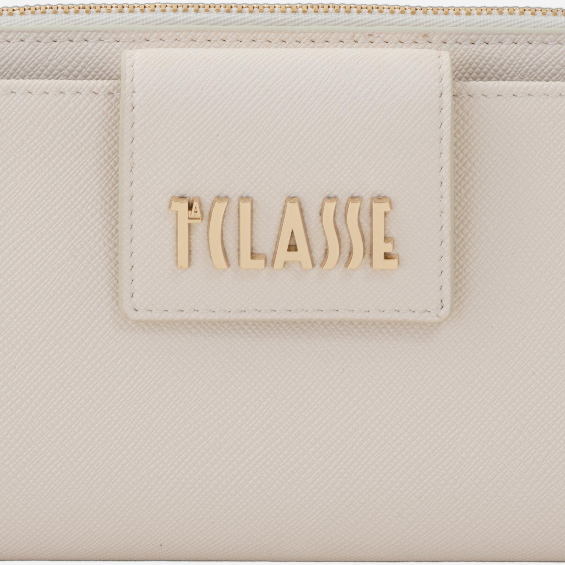ALVIERO MARTINI Pochette p/cellulare Avorio 