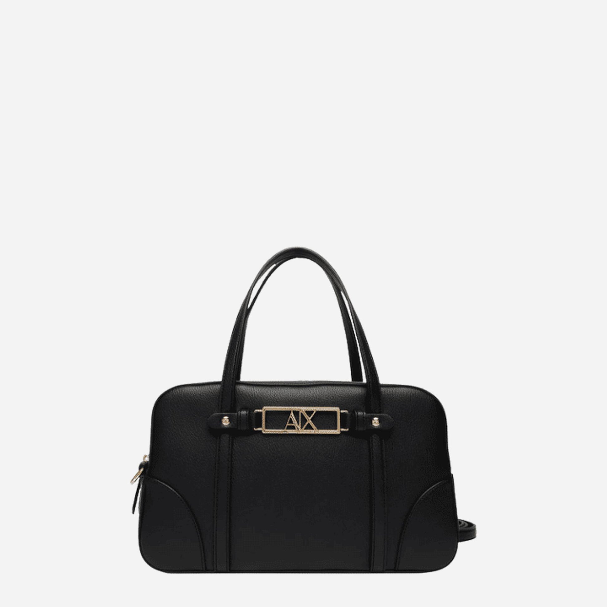 ARMANI EXCHANGE Borsa a tracolla media BLACK 