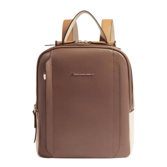 PIQUADRO Zaino donna porta iPad®Pro 12,9" Marrone/beige 