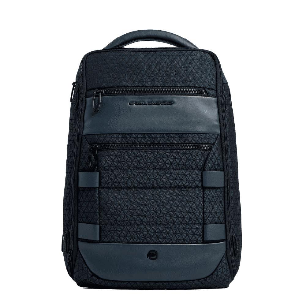 PIQUADRO Zaino da viaggio modulare porta pc e iPad® Blu 