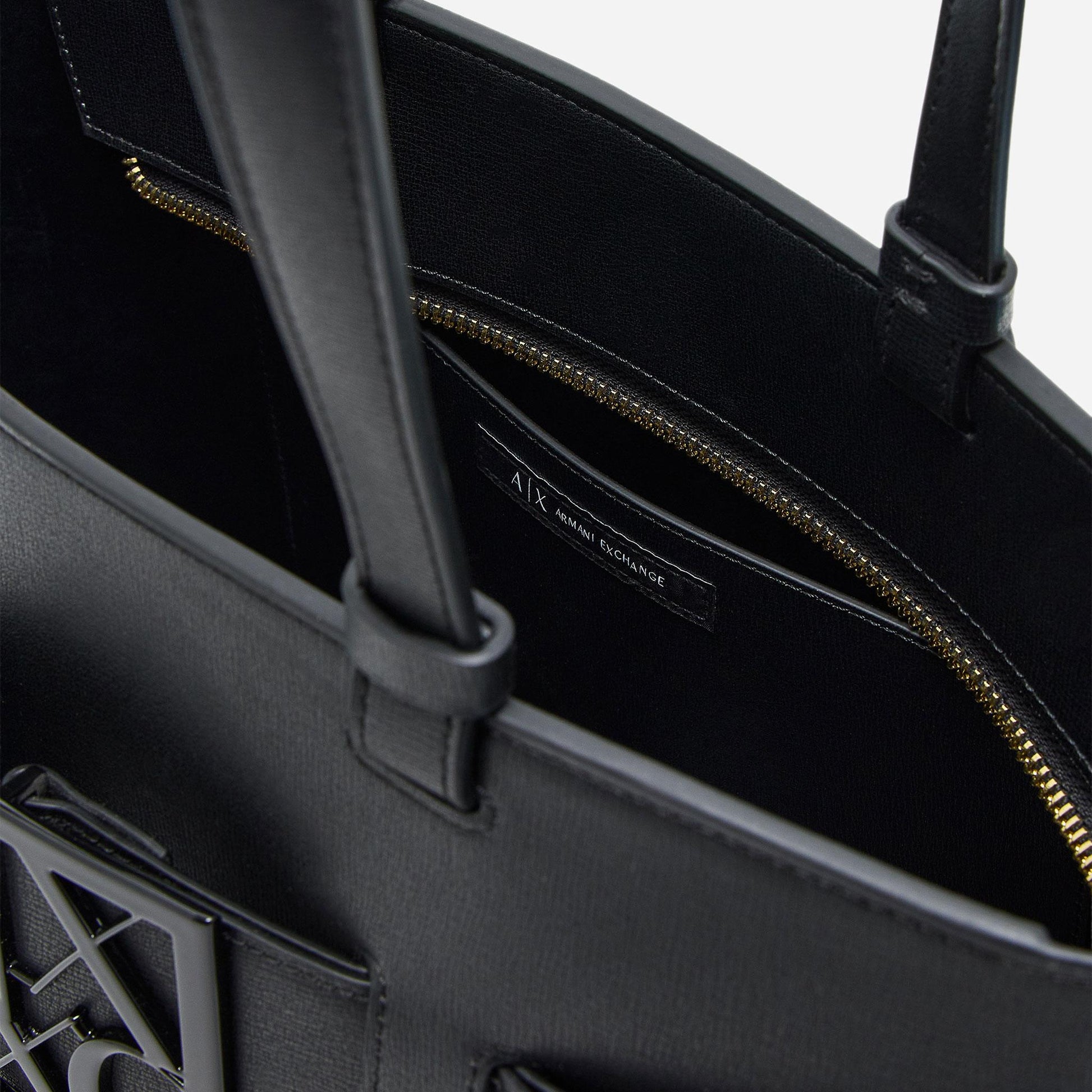 ARMANI EXCHANGE Shopper Media BLACK 