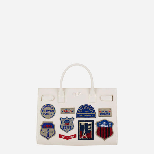 RUE MADAM ST.GERMAIN TOTE Off White 