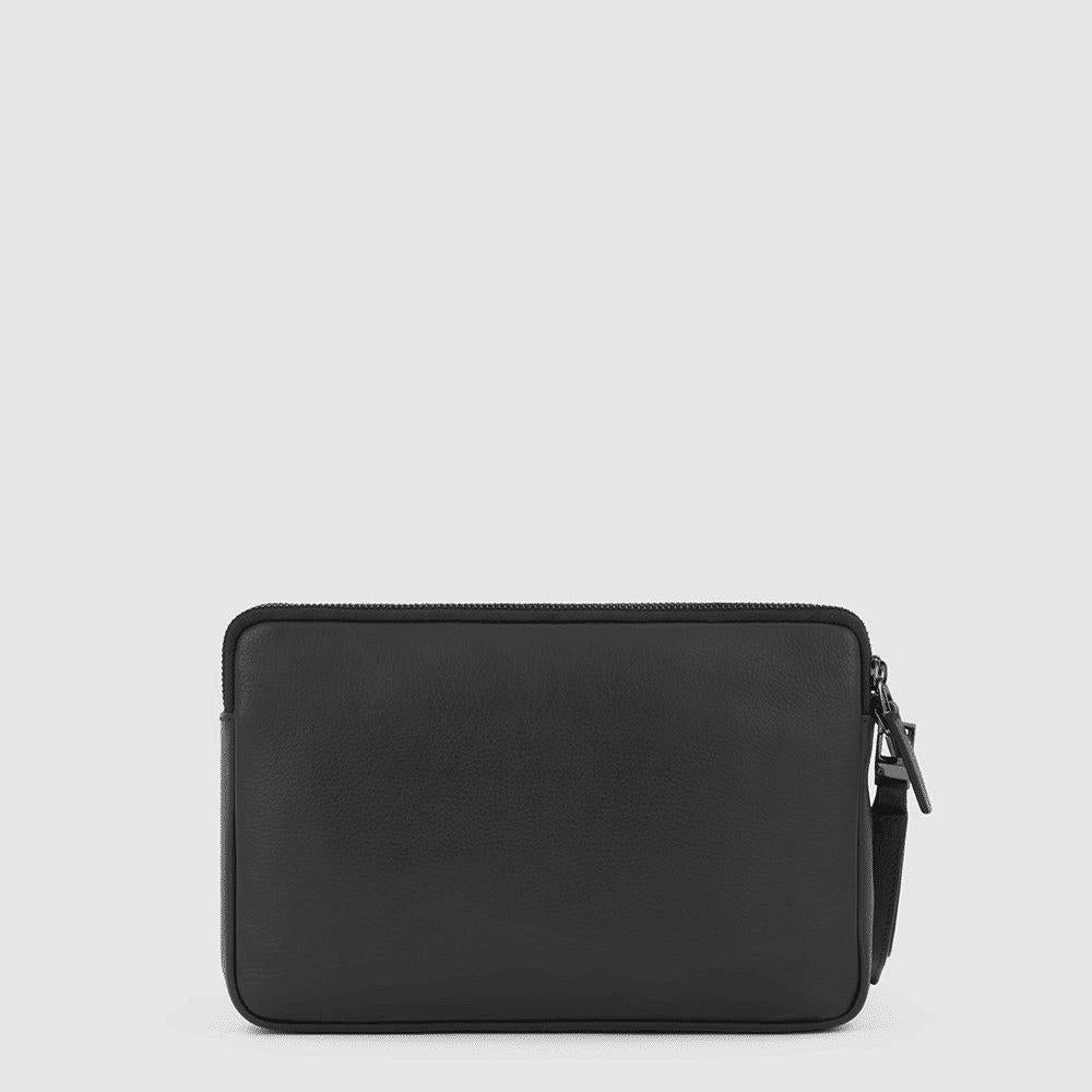 PIQUADRO Pochette uomo porta iPad®mini in pelle Nero 