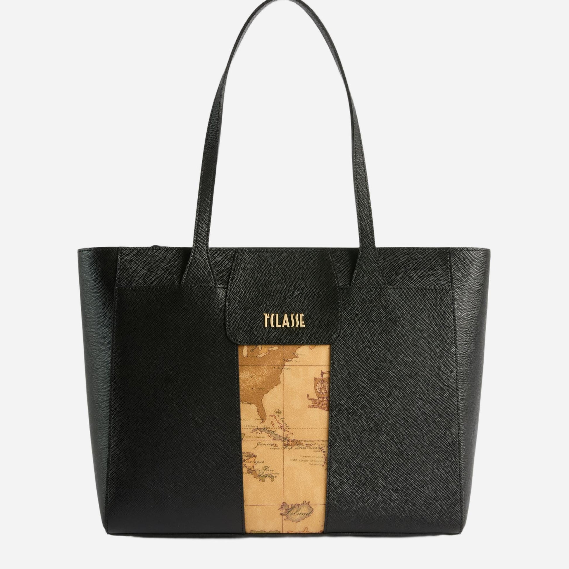 ALVIERO MARTINI Shopper grande Nero 