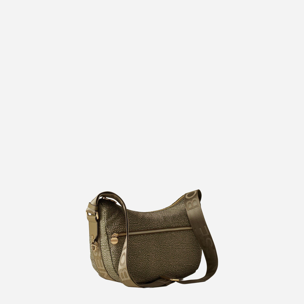 borbonese ECO LINE LUNA BAG SMALL Olive 