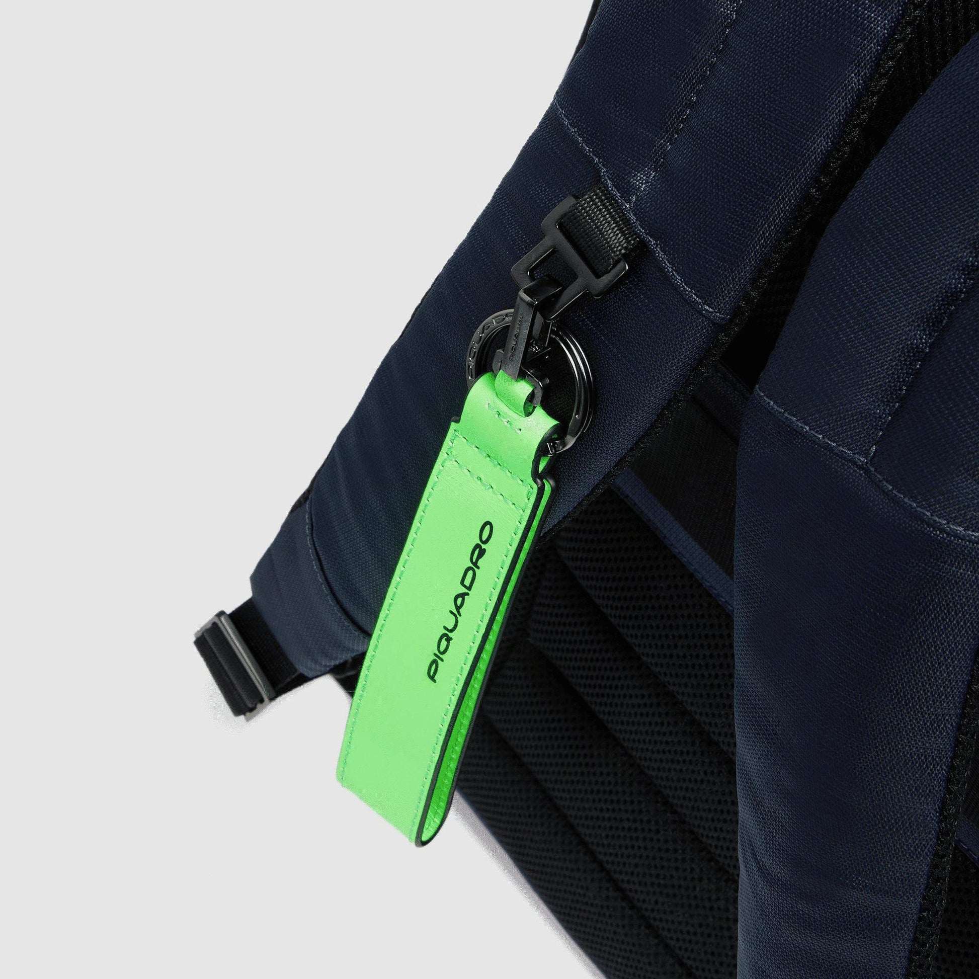 PIQUADRO Zaino da viaggio porta pc e iPad® Blu 