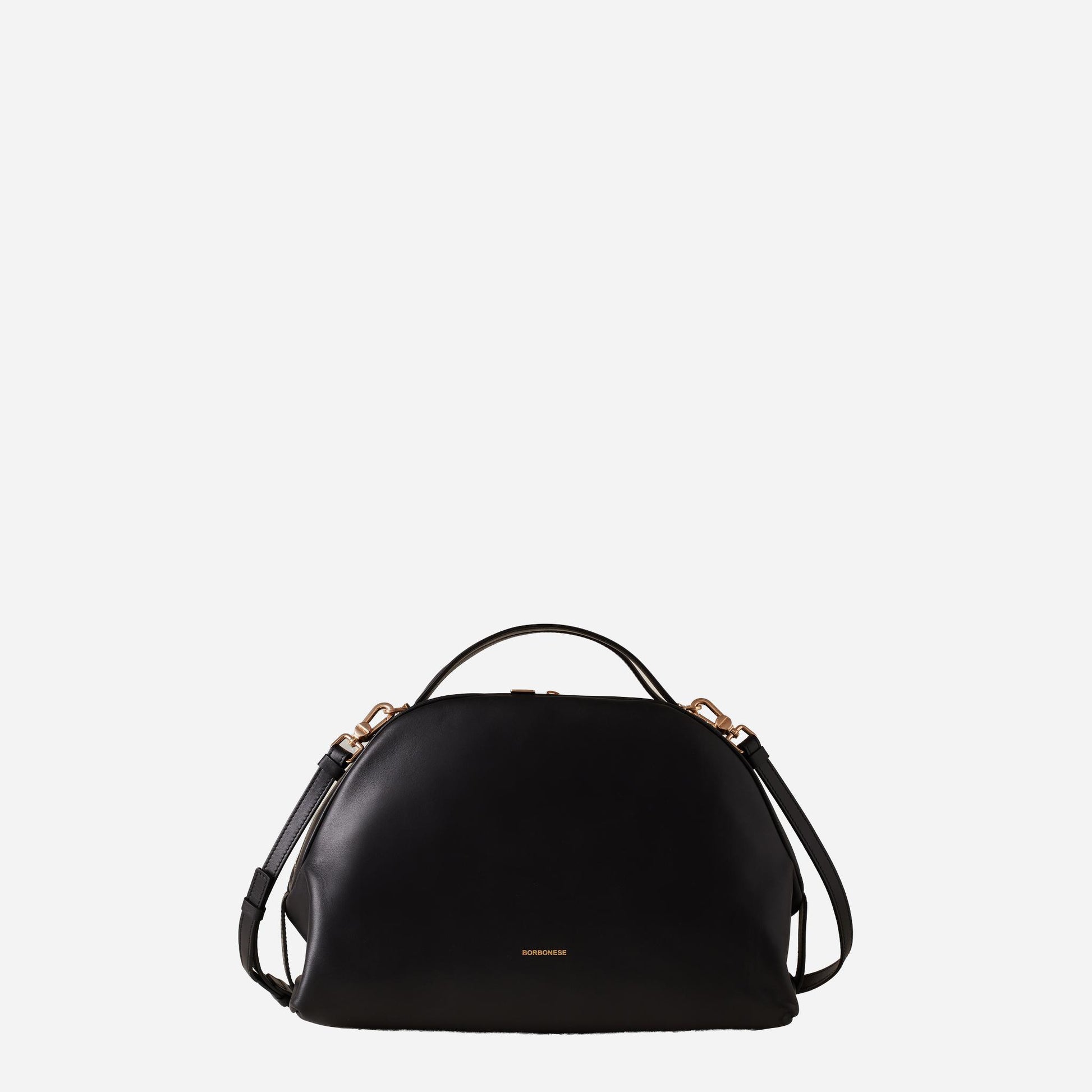 borbonese BAULETTO MEDIUM Nero 
