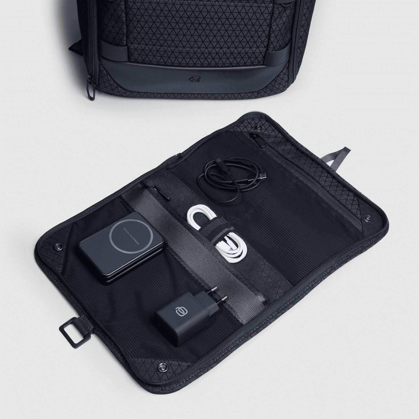 PIQUADRO Zaino da viaggio modulare porta pc e iPad® Blu 