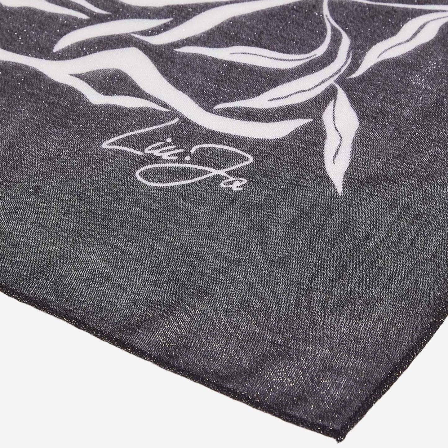 LIU JO Stola zebrata BLACK 