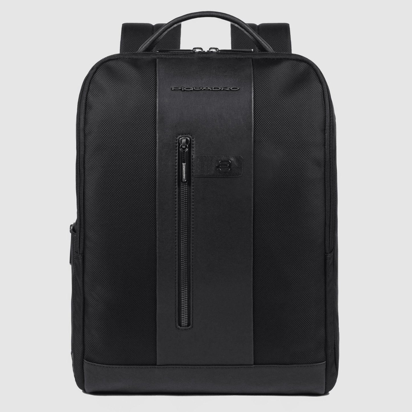 PIQUADRO Zaino uomo porta PC e porta iPad® in pelle Nero 