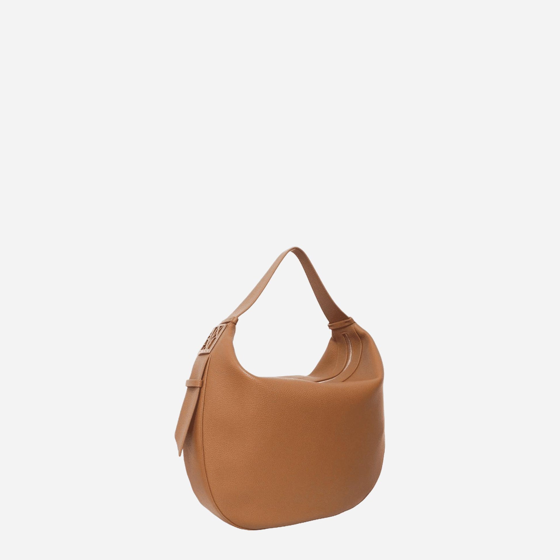 ARMANI EXCHANGE Borsa hobo a spalla media BLACK 