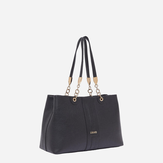 LIU JO Borsa a spalla media BLACK 