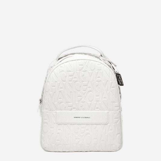ARMANI EXCHANGE Zaino Liz Pebble media Off White 