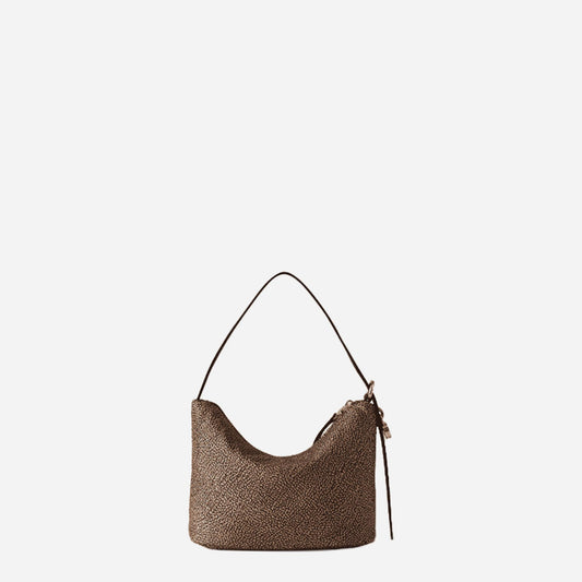 borbonese PRIVE SECCHIELLO SMALL OP NATURALE/NERO 