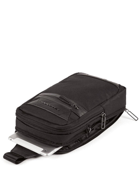 PIQUADRO Monospalla porta iPad®mini Nero 