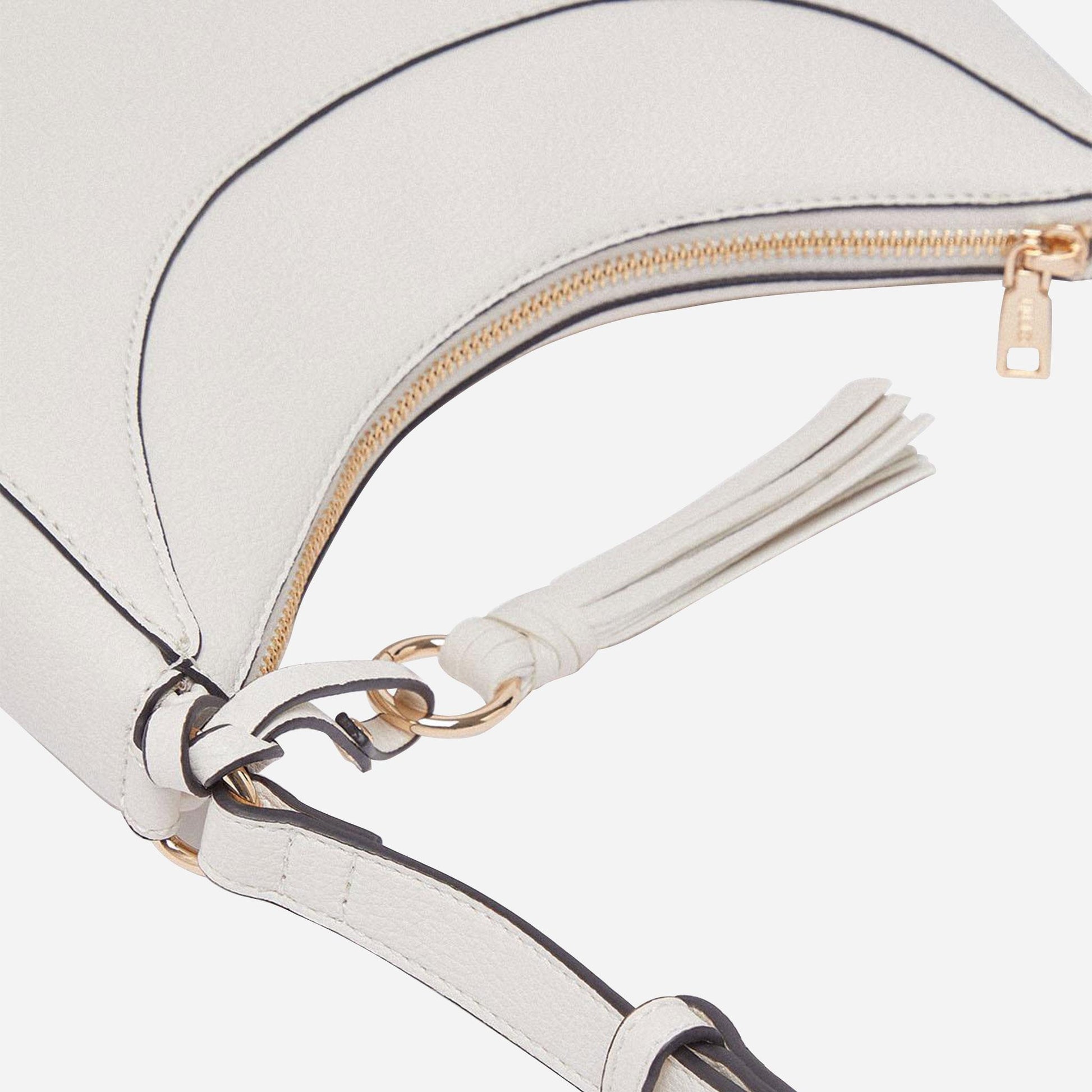 LIU JO Borsa hobo media con charm CREAM 