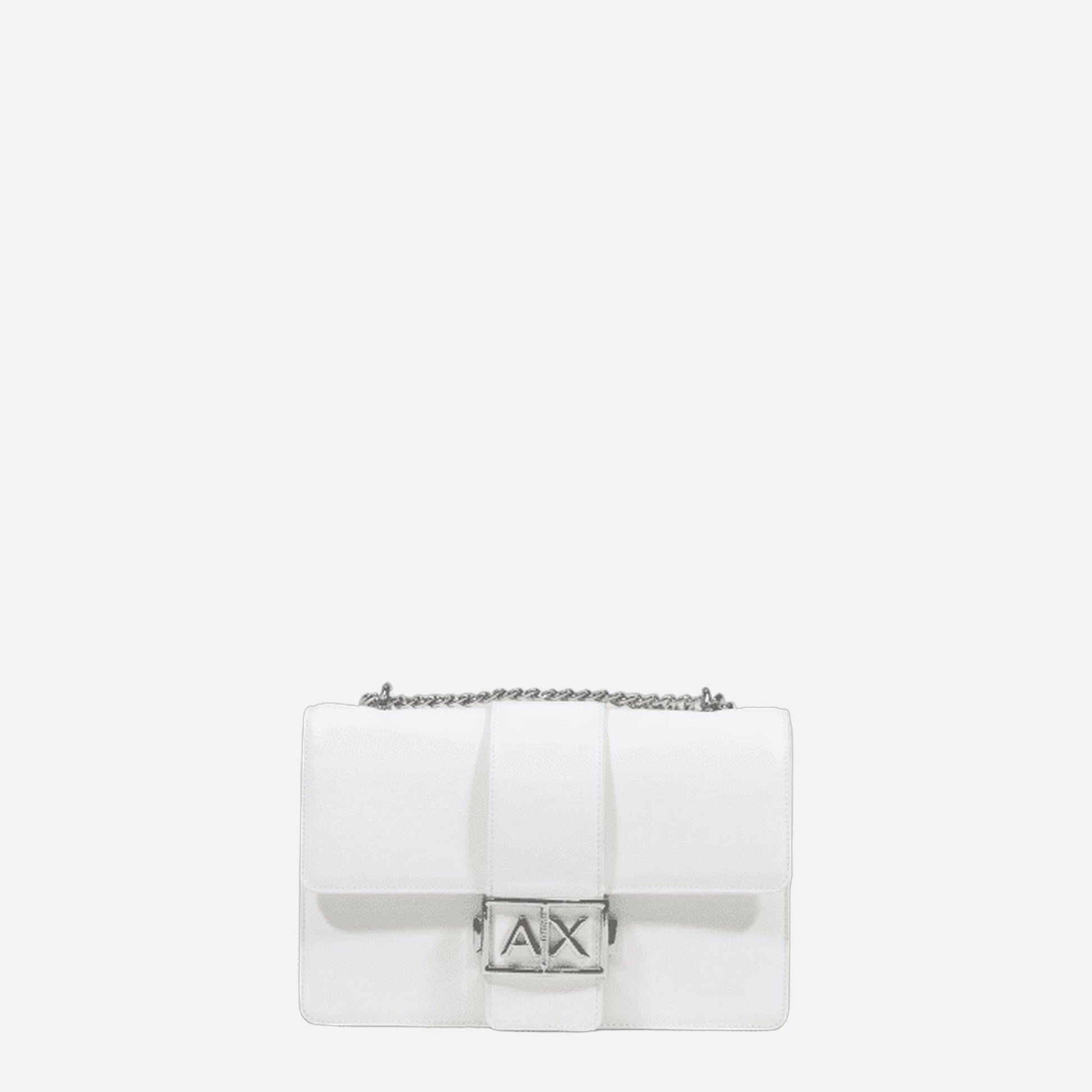 ARMANI EXCHANGE Borsa piccola a tracolla Off White 