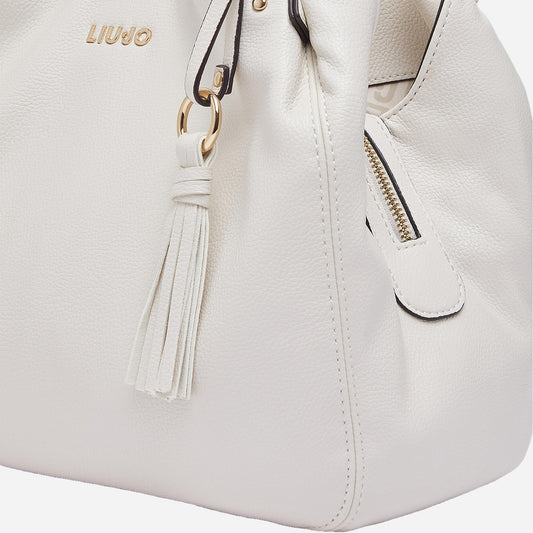 LIU JO Borsa a spalla media CREAM 