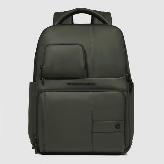 PIQUADRO Zaino uomo resistente all'acqua porta pc e iPad® Verde 
