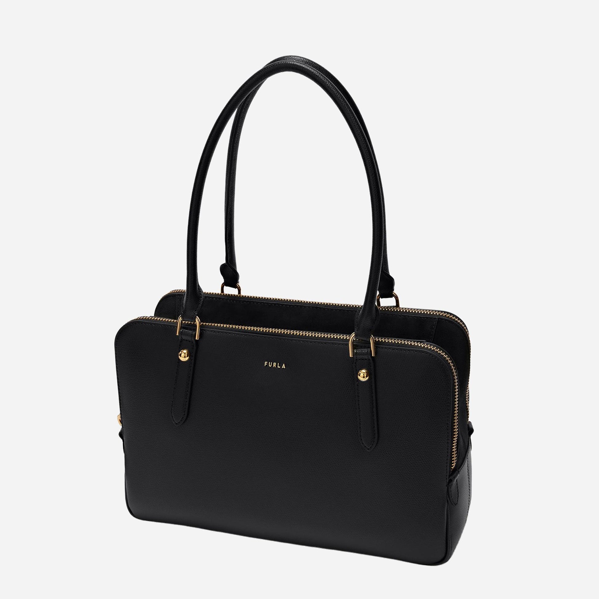 FURLA Furla Giulia Borsa Boston L Nero 