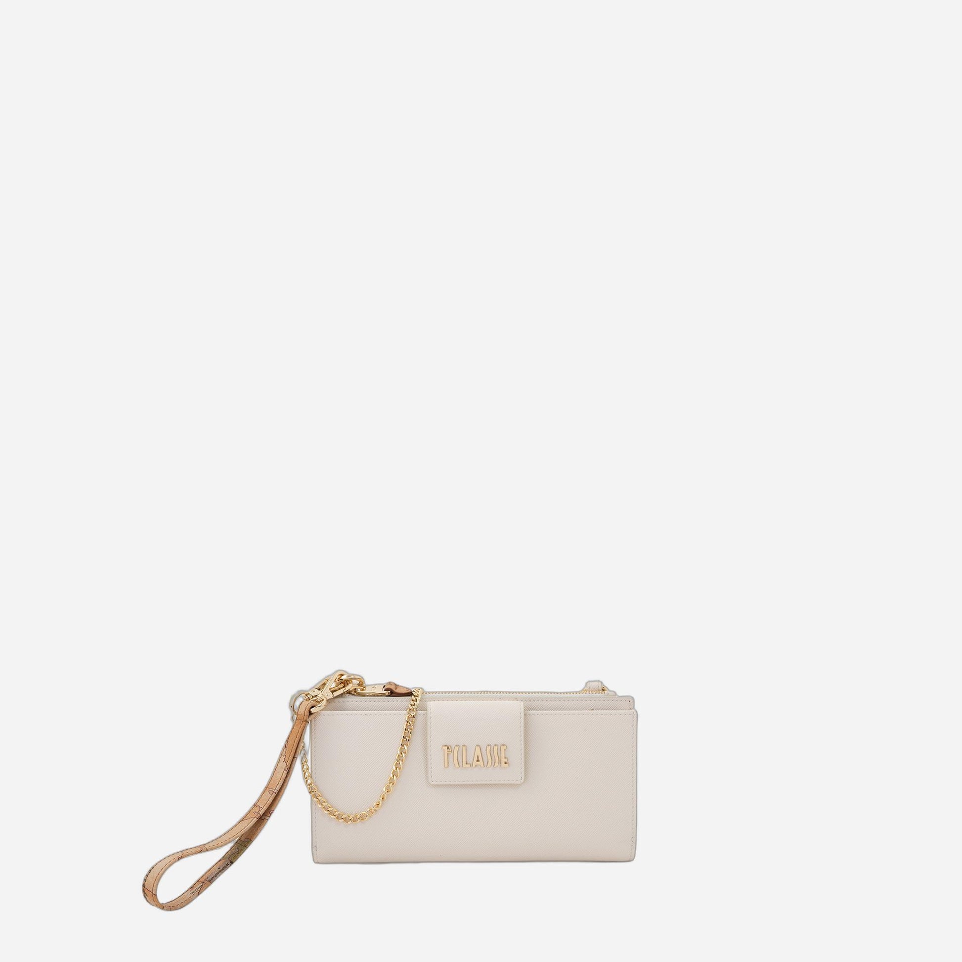 ALVIERO MARTINI Pochette p/cellulare Avorio 