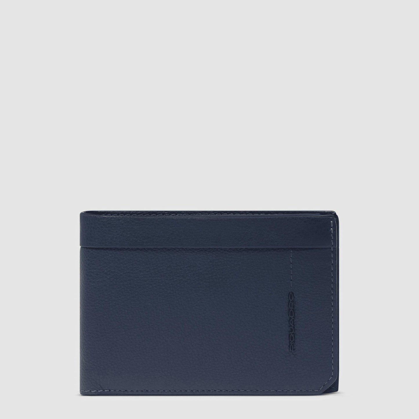 PIQUADRO Portafogli uomo con porta documenti, portamonete Blu 