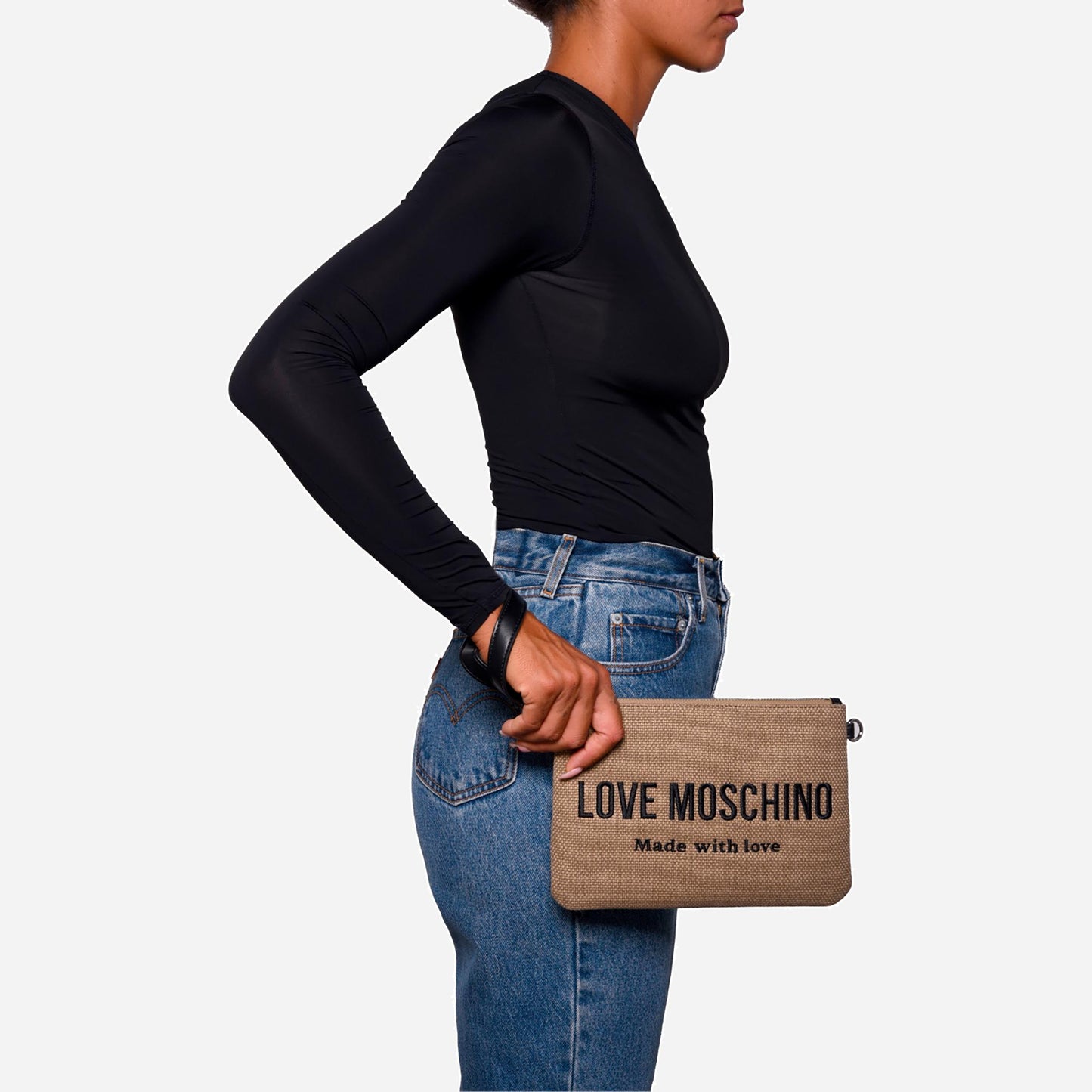 Love Moschino Moschino Pochette Nero/oro 