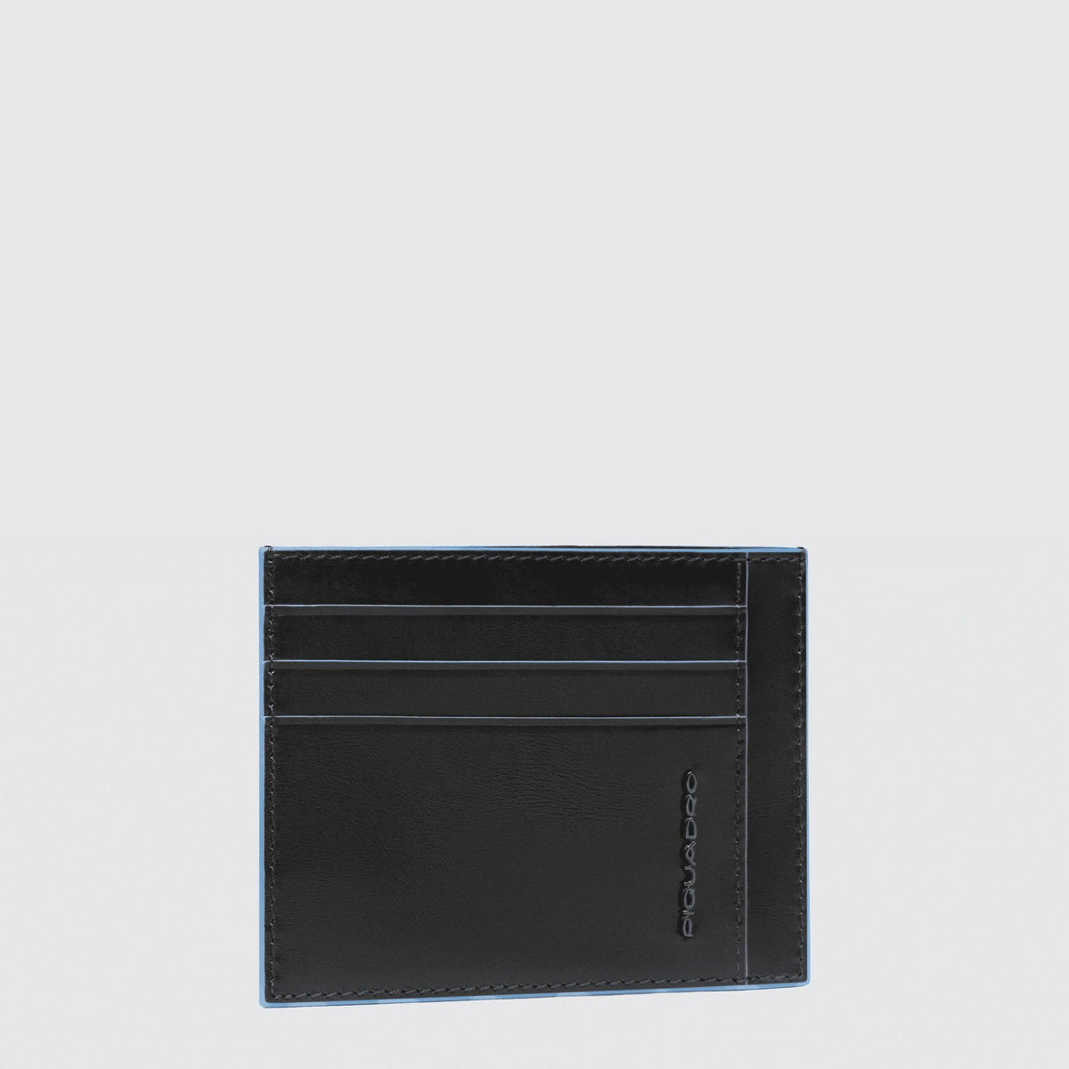 PIQUADRO Bustina porta carte di credito tascabile Nero 