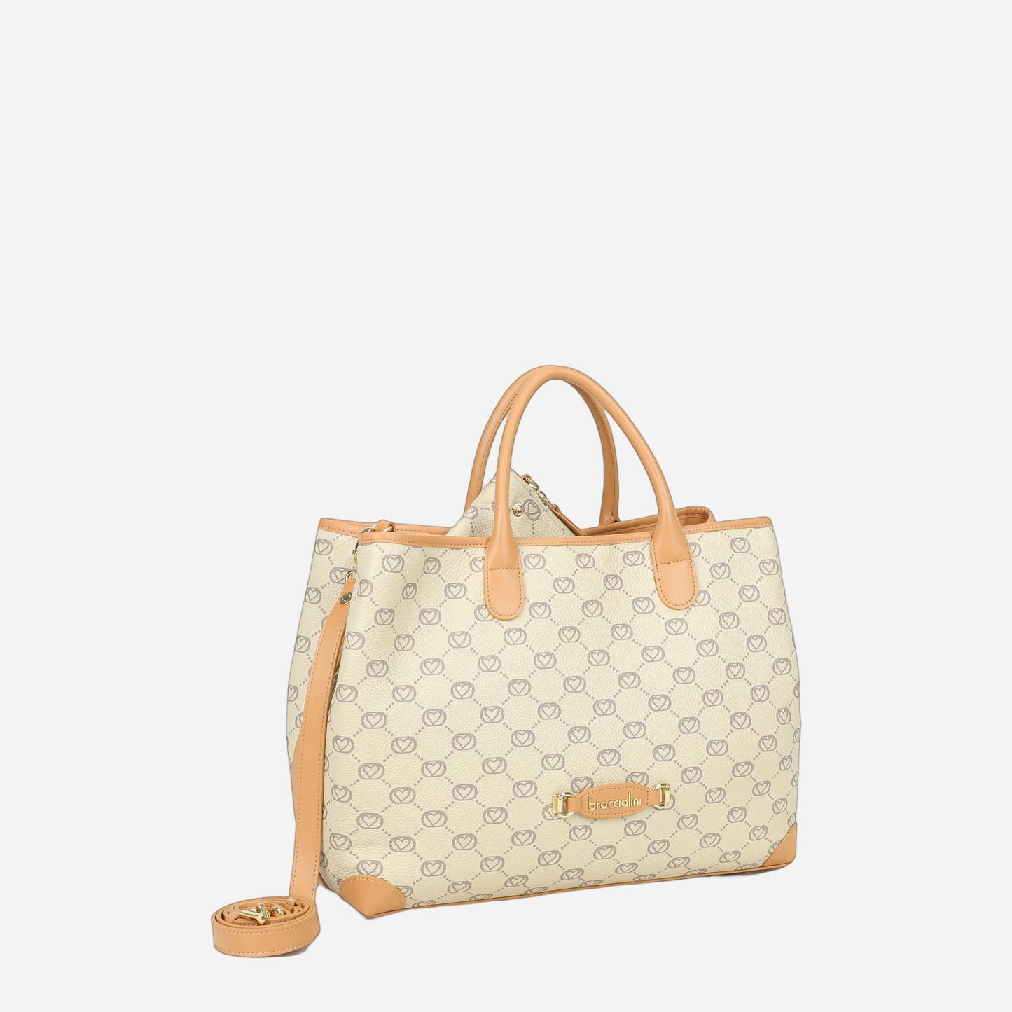 Braccialini Monogram Beige 