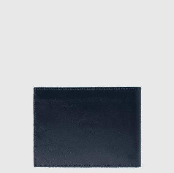 PIQUADRO Portafoglio uomo con due scomparti per baconote BLU2 