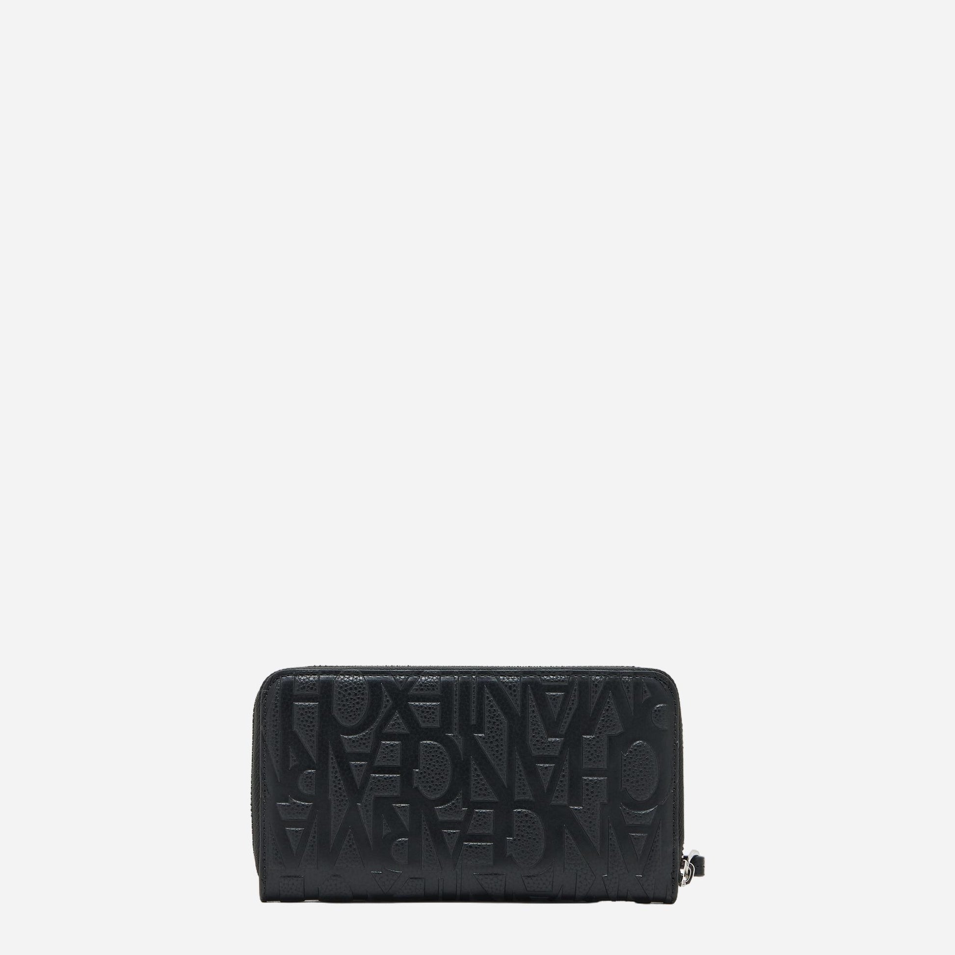 ARMANI EXCHANGE Portafoglio Zip Around BLACK 