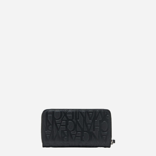 ARMANI EXCHANGE Portafoglio Zip Around BLACK 