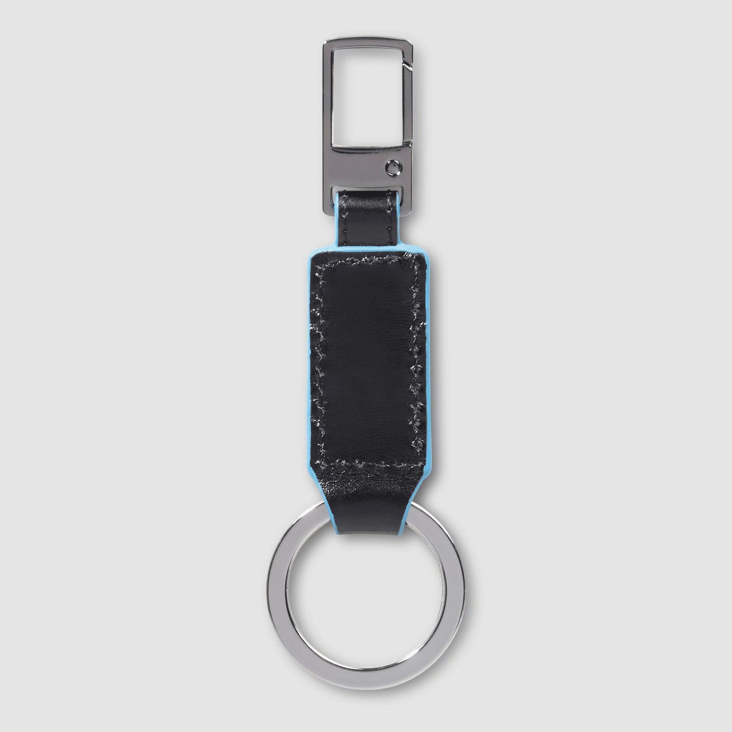 PIQUADRO Portachiavi in pelle Nero 