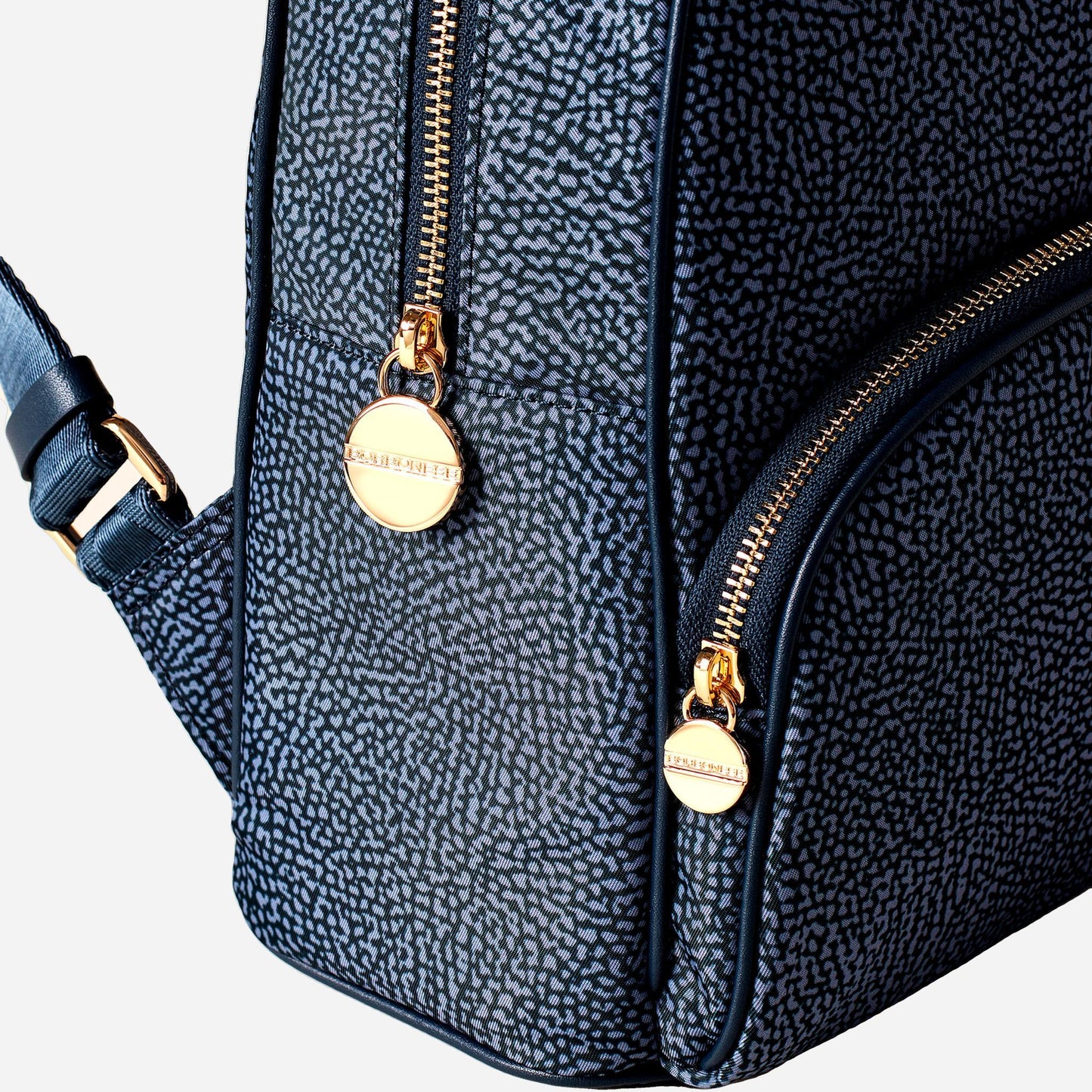borbonese ZAINO MEDIUM Blu lapis 