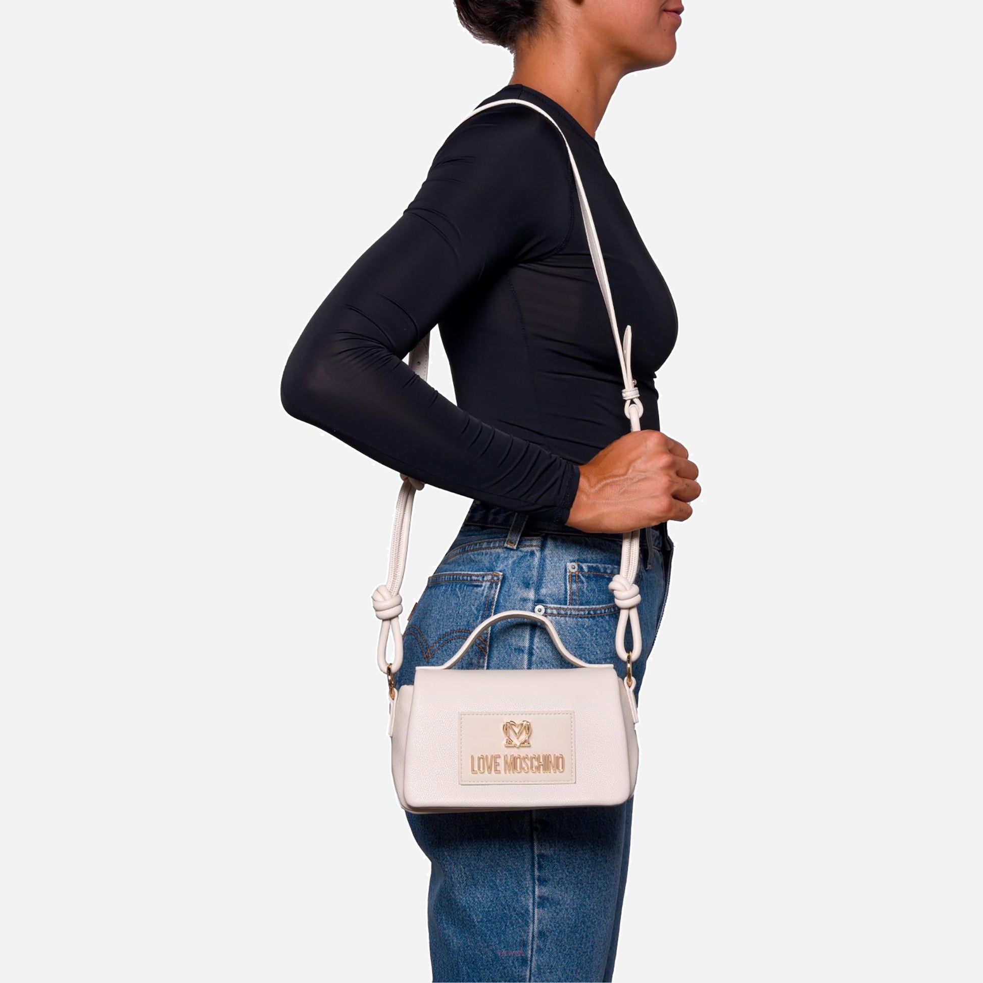 Love Moschino Moschino Borsa  a mano Avorio 