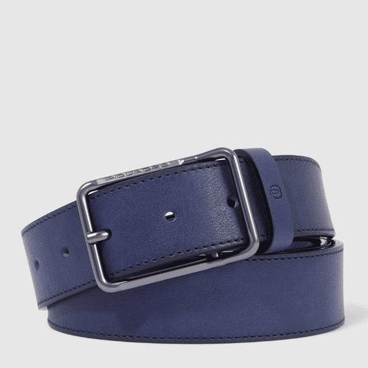 PIQUADRO Cintura uomo in pelle Blu 