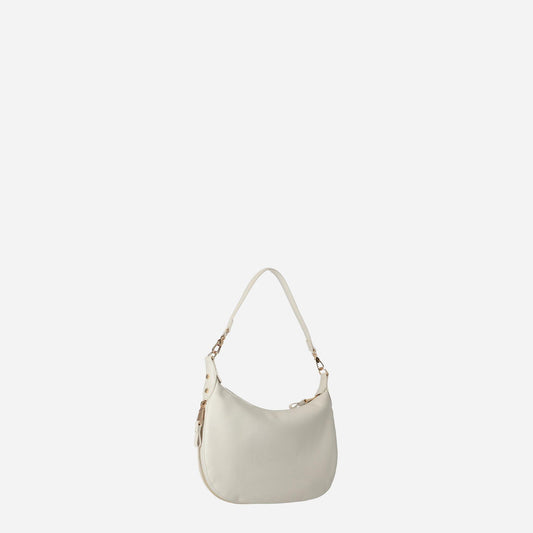 LIU JO Borsa a spalla media jacquard CREAM 