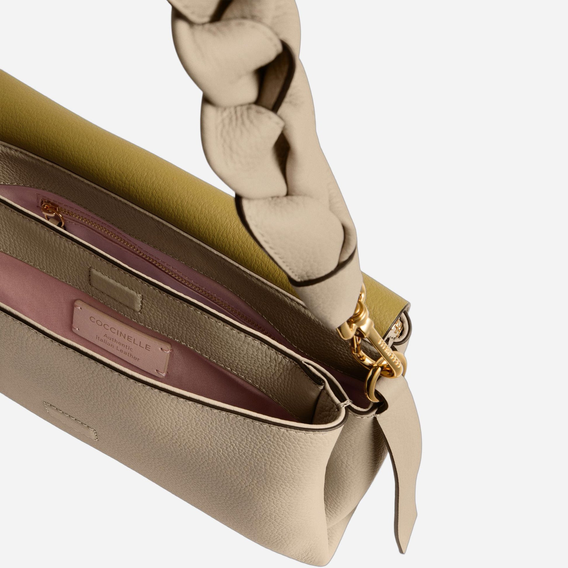 coccinelle Boheme Small SANDSHE/SEAGRAS 