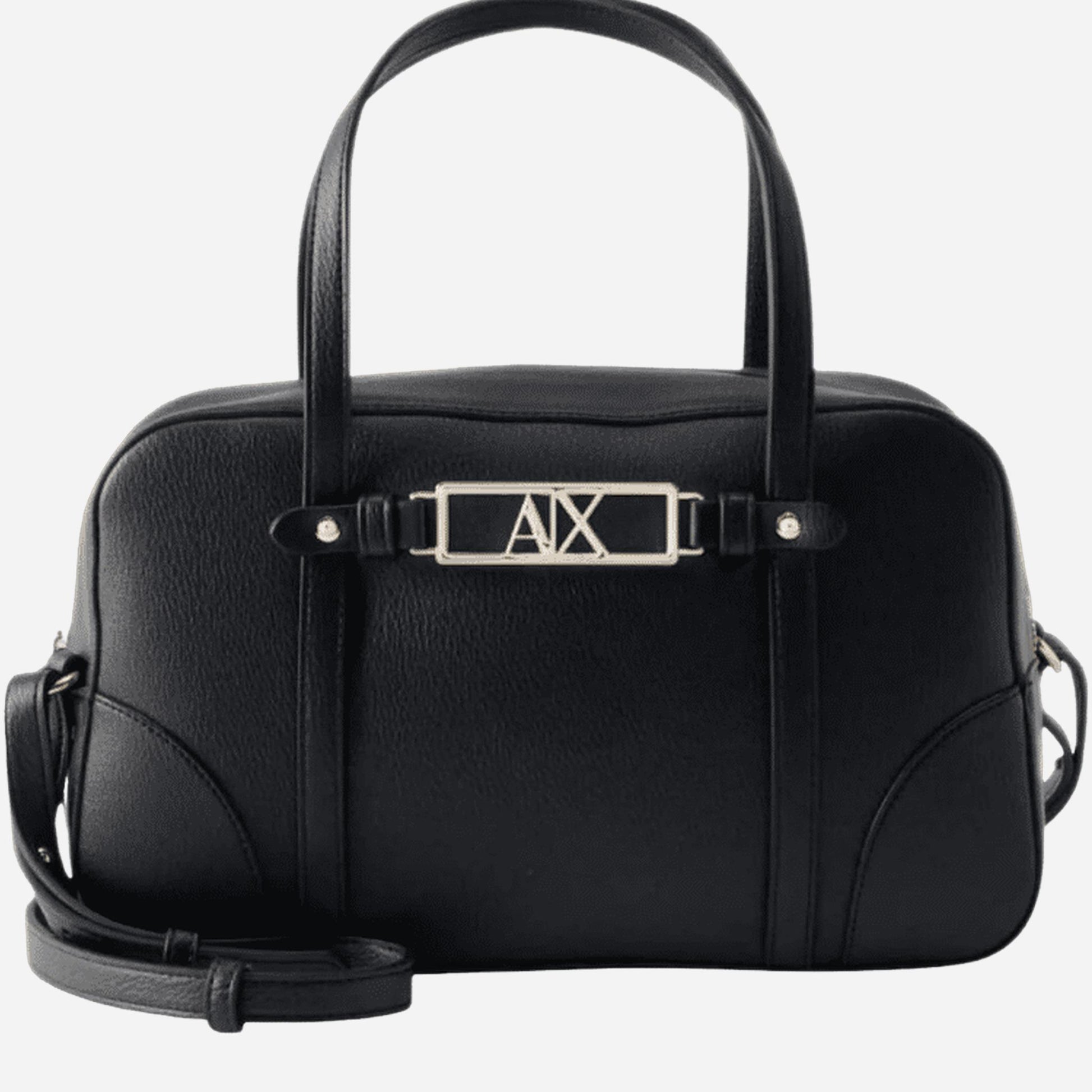 ARMANI EXCHANGE Borsa piccola a mano ecopelle BLACK 