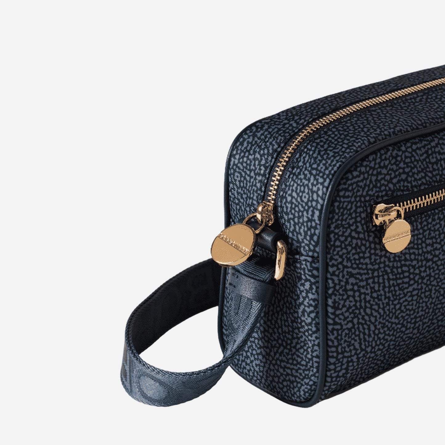 borbonese ECO LINE BORSA CAMERA CASE Blu lapis 