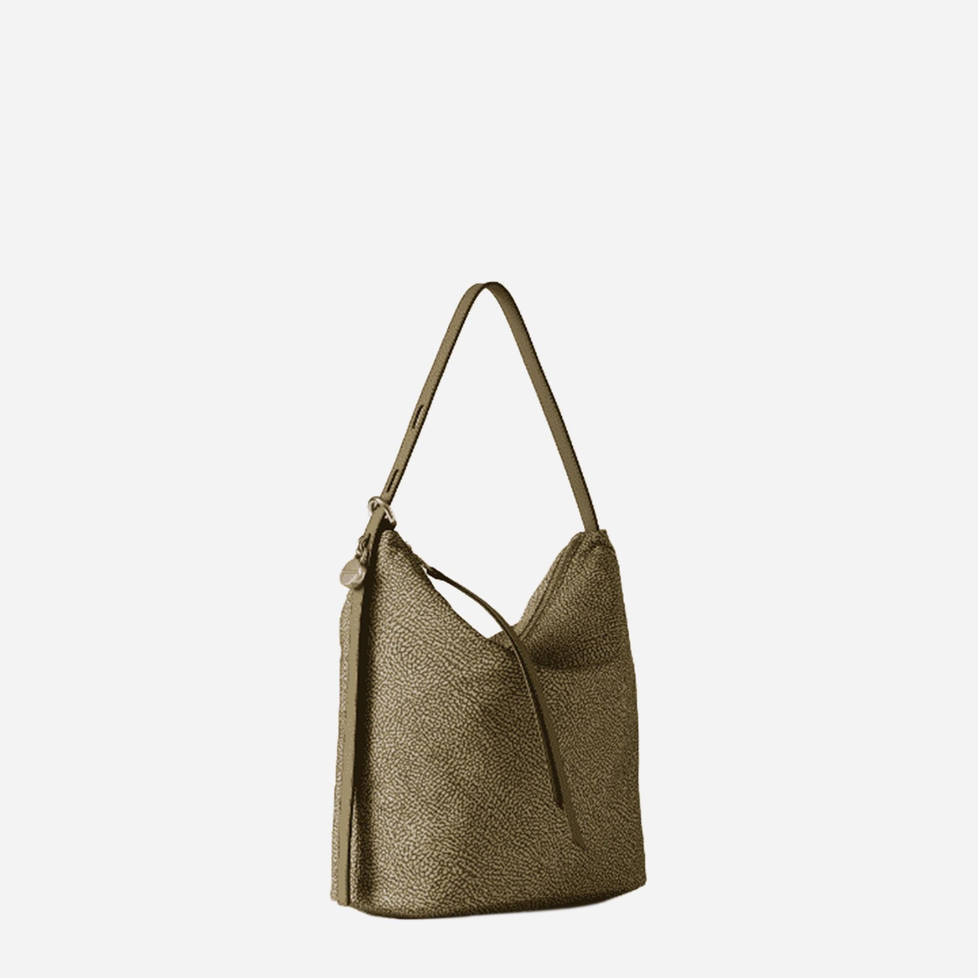 borbonese PRIVE SECCHIELLO MEDIUM Olive 