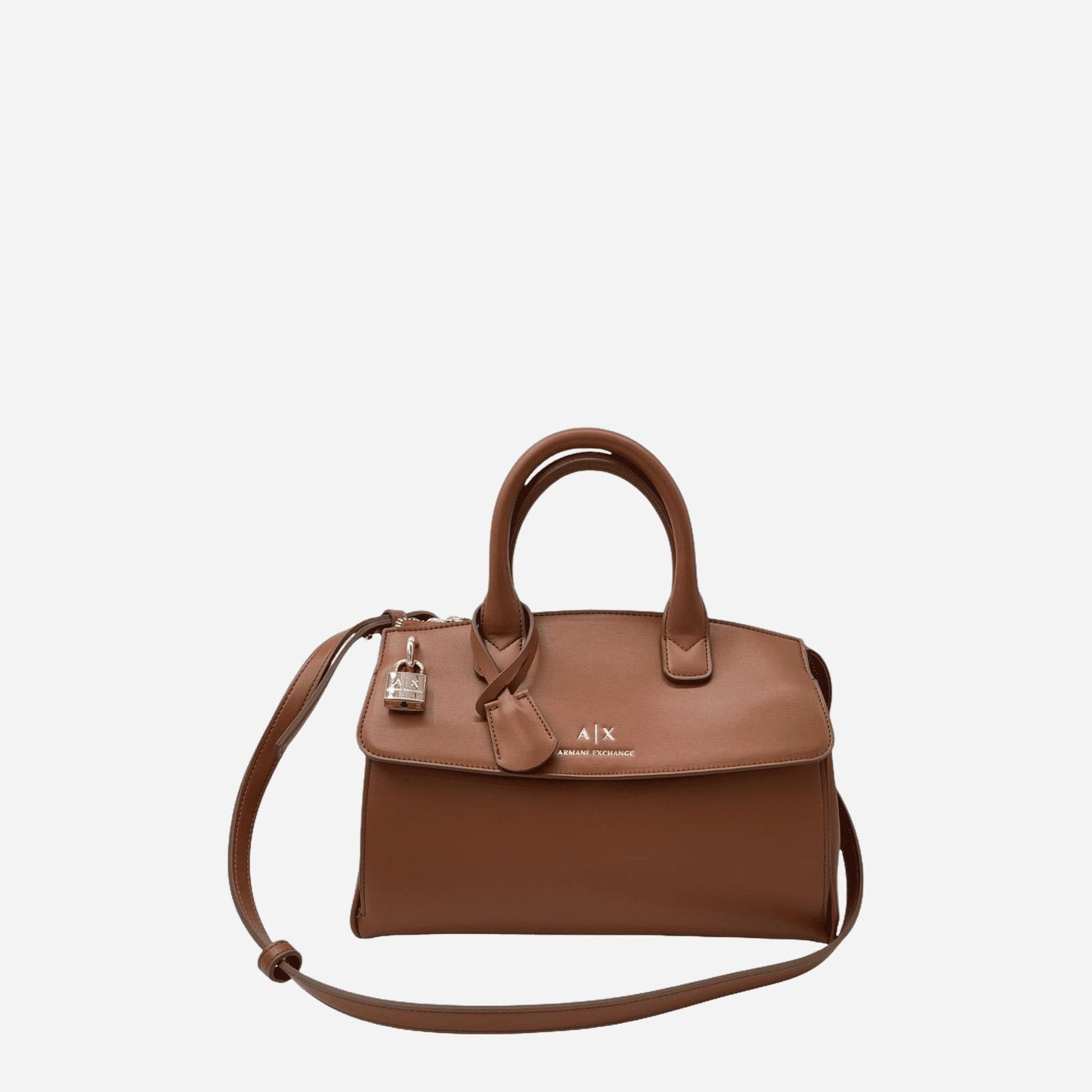 ARMANI EXCHANGE Borsa a mano in ecopelle BLACK 