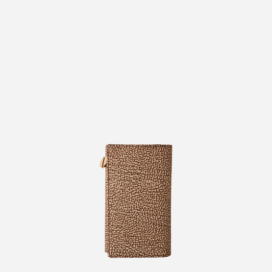 borbonese PORTAFOGLIO MEDIUM Beige/marrone 