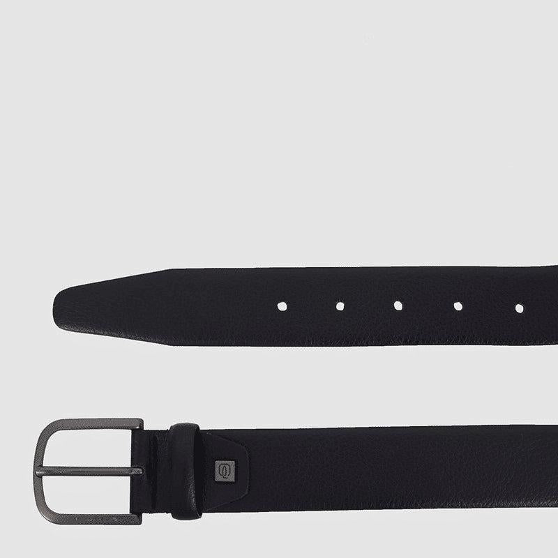 PIQUADRO Cintura uomo in pelle Nero 