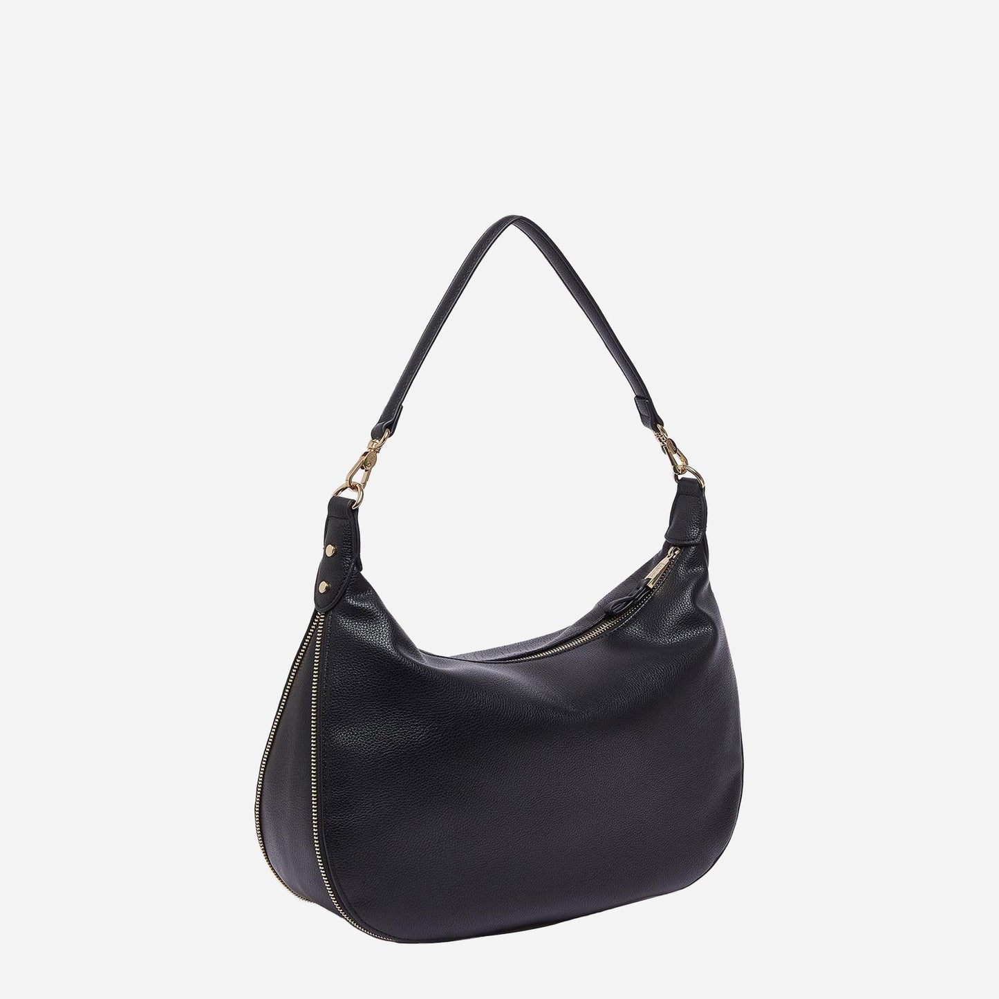 LIU JO Borsa hobo grande laserata BLACK 