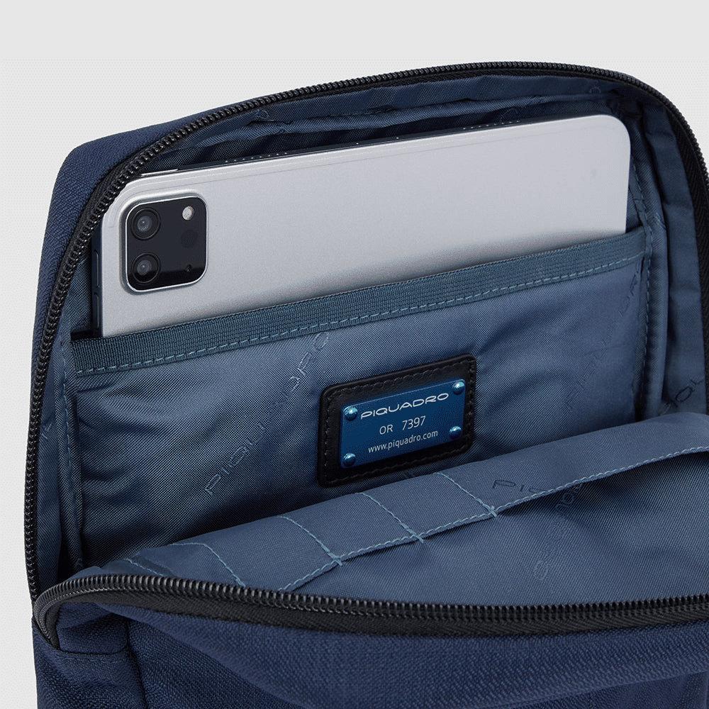 PIQUADRO Borsello uomo porta iPad® Blu 