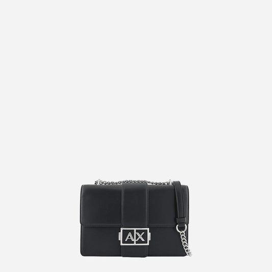 ARMANI EXCHANGE Messenger piccola a tracolla BLACK 