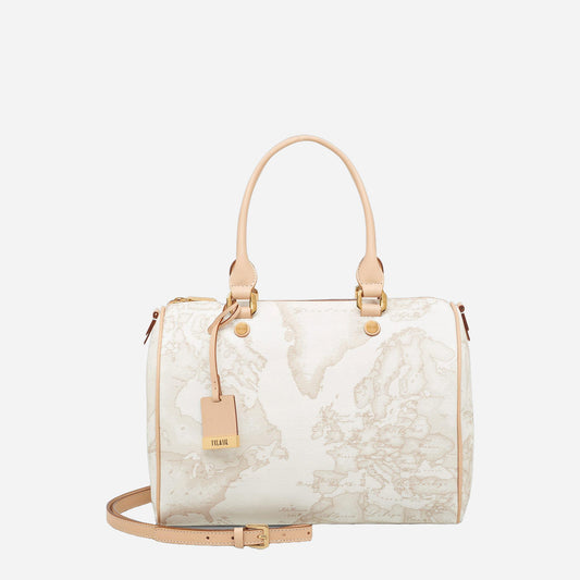 ALVIERO MARTINI Geo White Borsa media a bauletto Geo White 