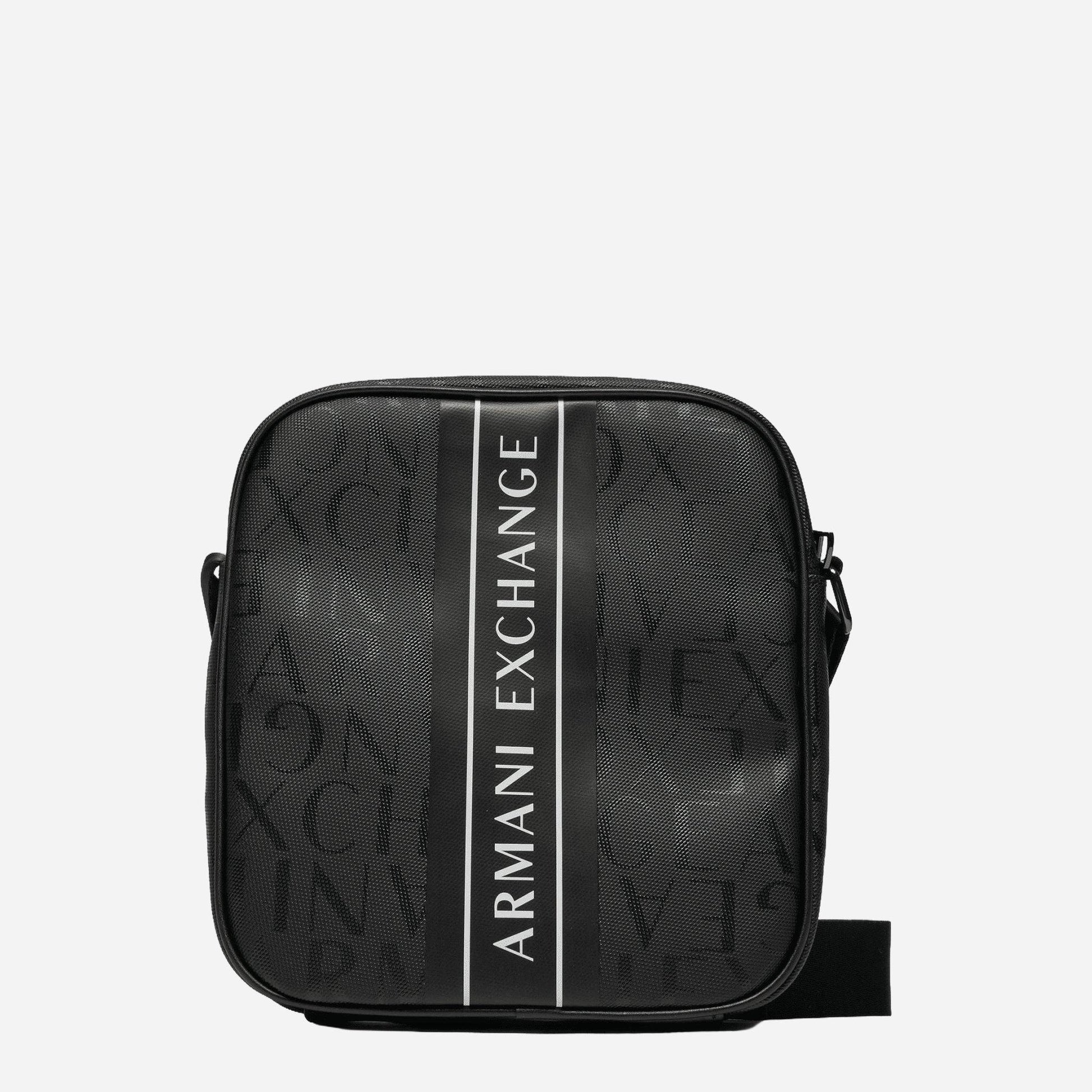 ARMANI EXCHANGE borsello uomo BLACK/BLACK 