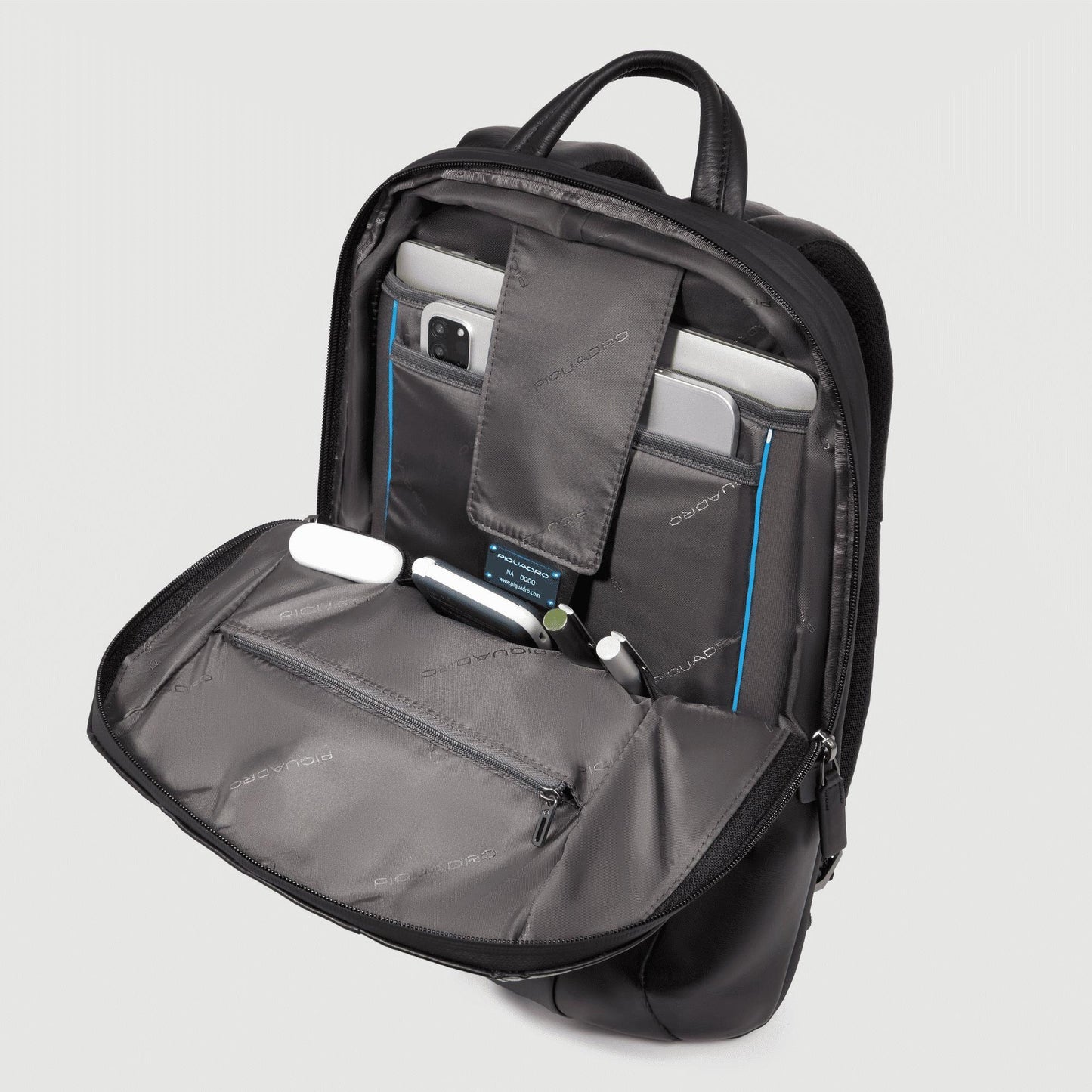 PIQUADRO Zaino uomo porta pc e porta iPad® Nero 